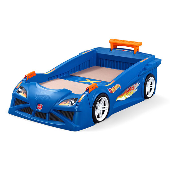 Step2 Hot Wheels Toddler-To-Twin Race Car Bed