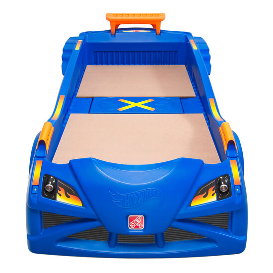 Step2 Hot Wheels Toddler-To-Twin Race Car Bed