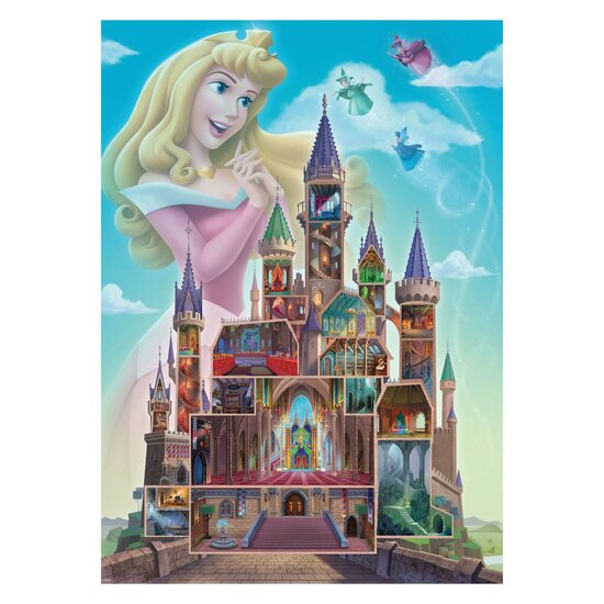 Ravensburger Puzzel Disney Castles - Aurora, 1000st.