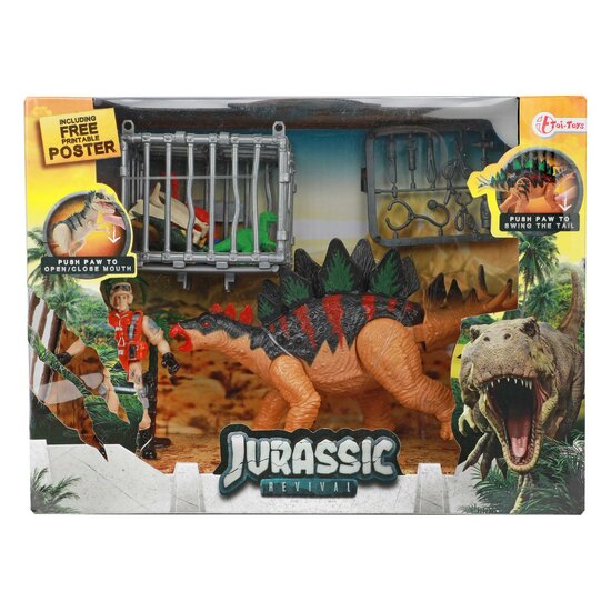 World of Dinosaurs Stegosaurus Speelset