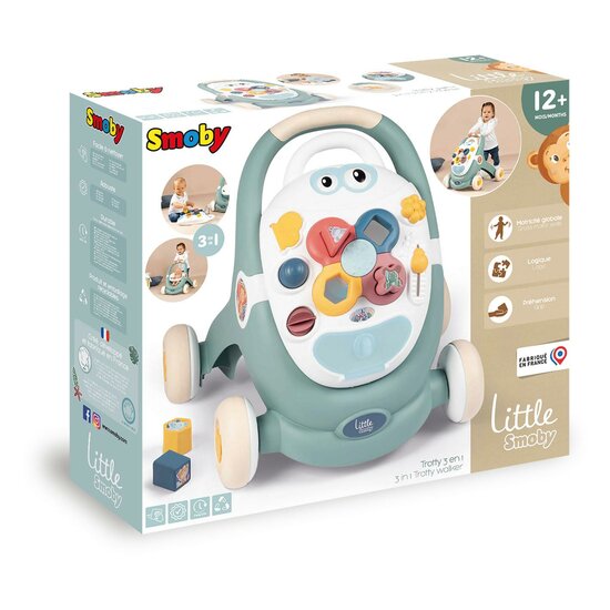 Little Smoby Baby Walker, 3in1