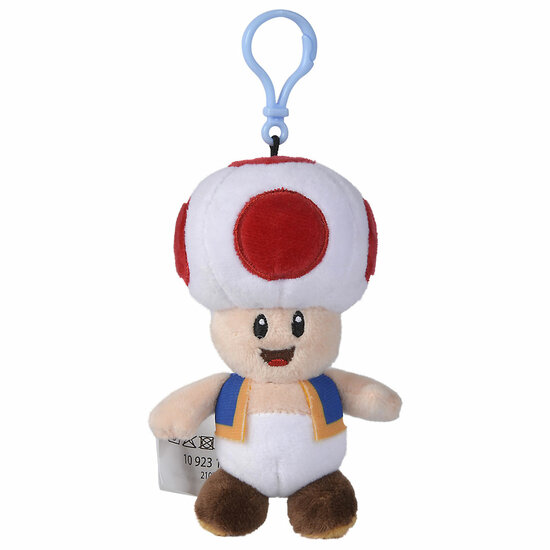 Super Mario Pluchen Knuffel Sleutelhanger