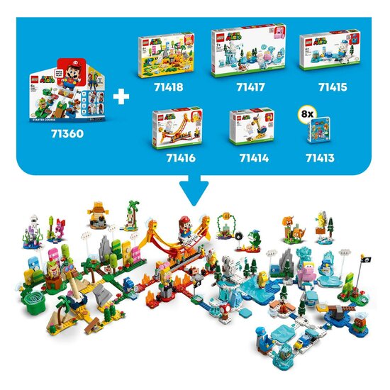 LEGO Super Mario 71418 Makersset: Creatieve Gereedschapskist