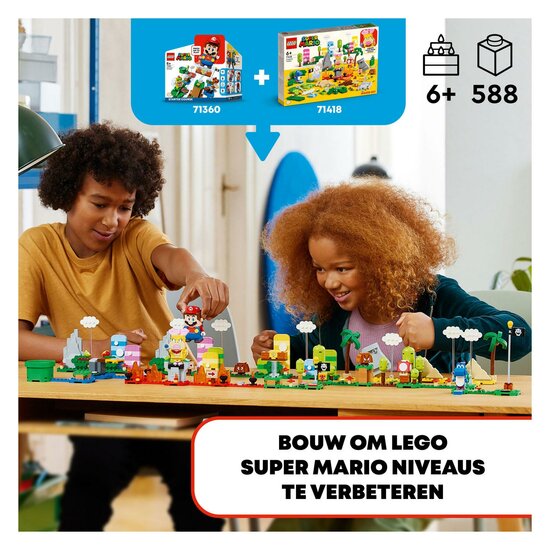 LEGO Super Mario 71418 Makersset: Creatieve Gereedschapskist