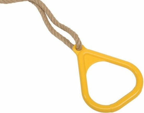 Plastic Ringenset Geel Driehoek