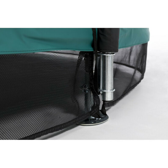 BERG Grand Ovaal Favorit InGround 520X350 Green + Safety Net Comfort