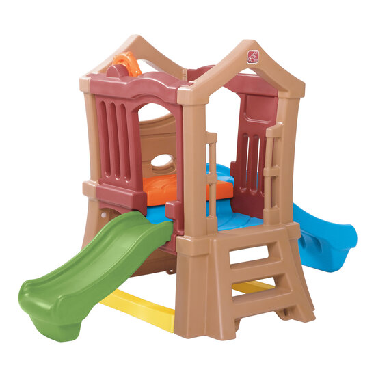 (Niet beschikbaar) Step2 Play Up Double Slide Climber