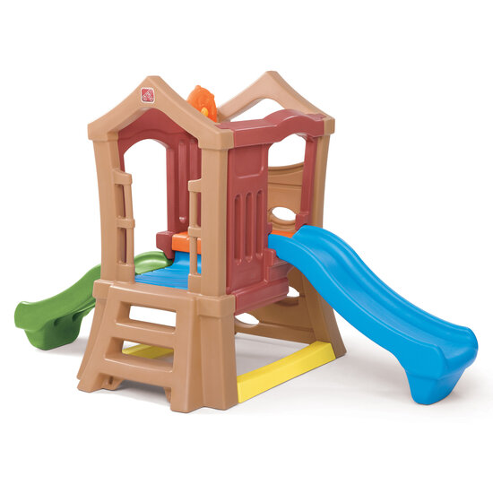 (Niet beschikbaar) Step2 Play Up Double Slide Climber