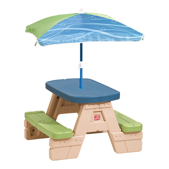 (Niet beschikbaar) Step2 Sit &amp; Play Picnic Table With Umbrella