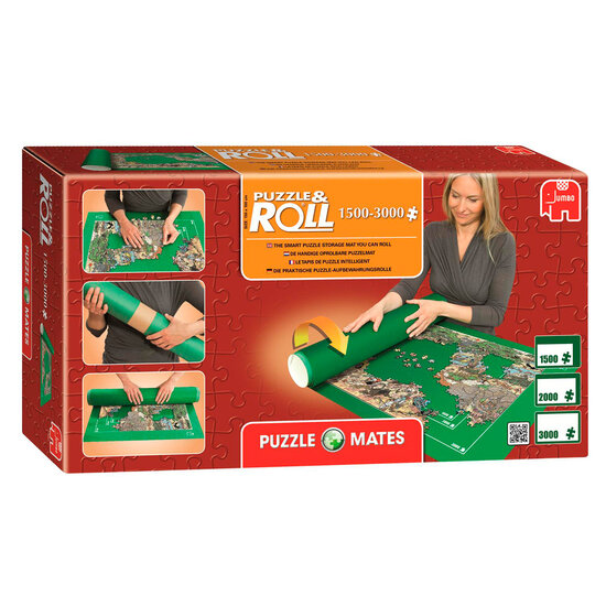 Jumbo Puzzel Mates Puzzel &amp; Rolmat 1500 - 3000st.