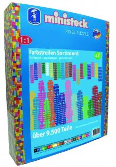 Ministeck Kleuren Strips, 9500-Delig