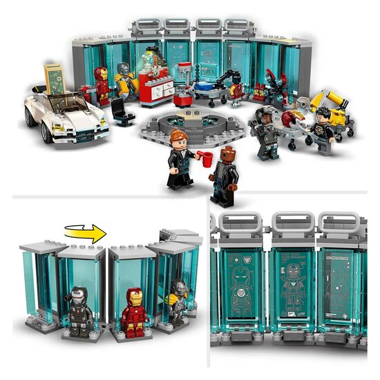 LEGO Super Heroes 76216 Iron Man Wapenkamer
