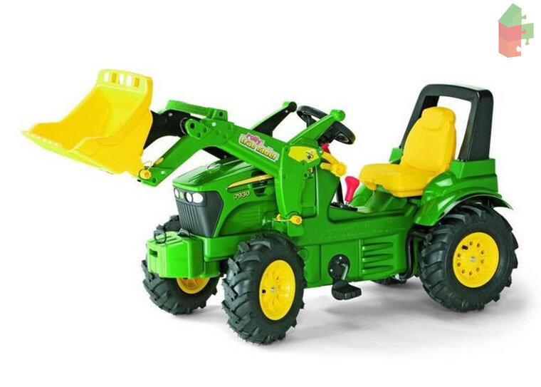 Rolly Toys John Deere 7930 Met Voorlader / Versnelling  / Luchtbanden