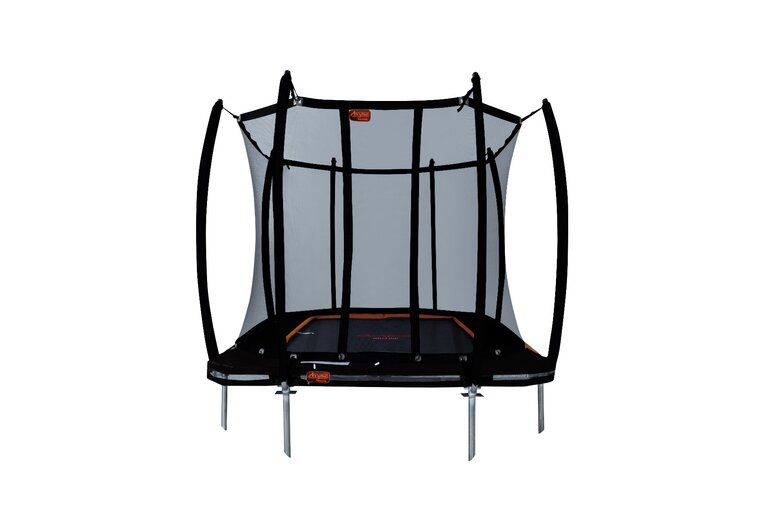 Avyna Trampoline InGround 380x255 (238) met net &ndash; Zwart