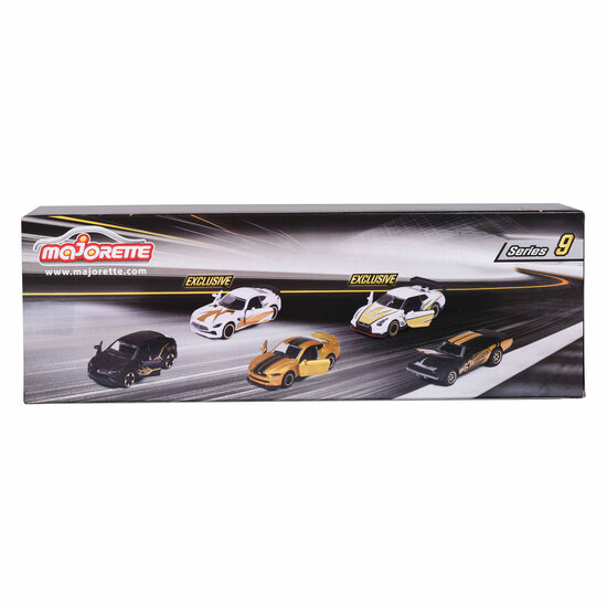 Majorette Limited Edition 9 Speelauto&#039;s Giftpack, 5st.