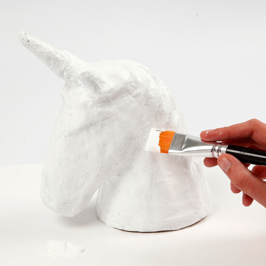 Eenhoorn Hoofd Papier-mach&eacute;
