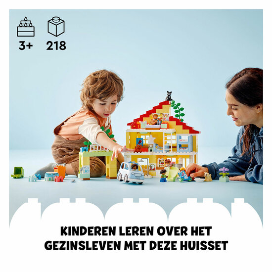 LEGO Duplo Town 10994 3In1 Familiehuis