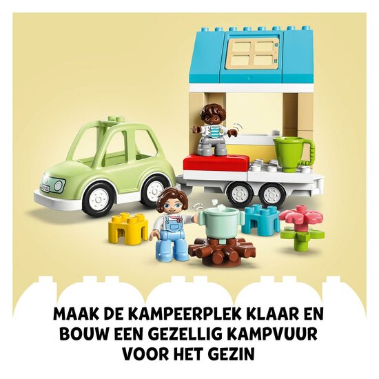 LEGO DUPLO 10986 Familiehuis op Wielen