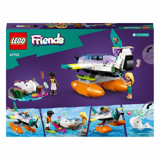 LEGO Friends 41752 Reddingsvliegtuig op Zee