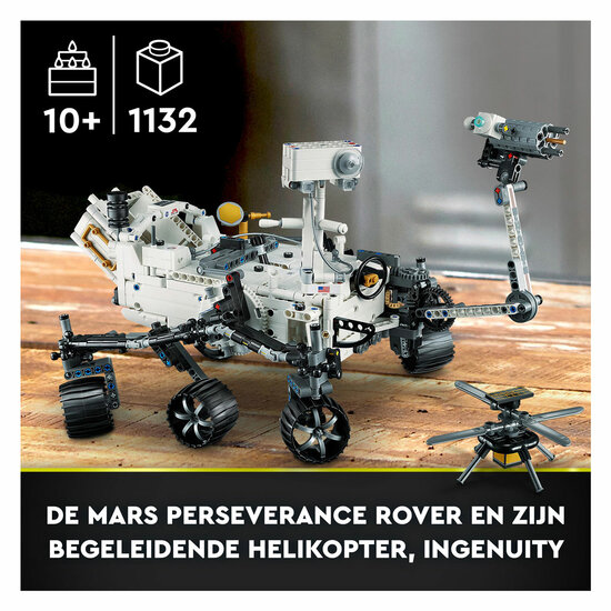 LEGO Technic 42158 Nasa Mars Rover Perseverance