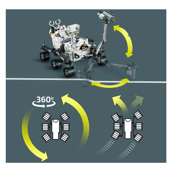 LEGO Technic 42158 Nasa Mars Rover Perseverance