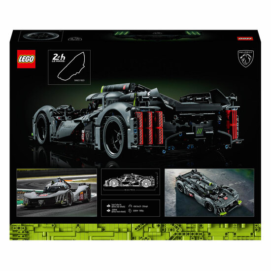 LEGO Technic 42156 Peugeot 9x8 24 Le Mans Hybrid Hypercar Au