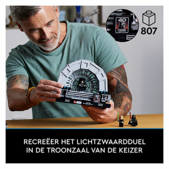 LEGO Star Wars 75352 Troonzaal van de Keizer Diorama