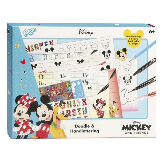 Totum Mickey Mouse - Doodle &amp; Handlettering Set