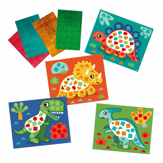 SES Ik Leer Dino's Moza&iuml;eken