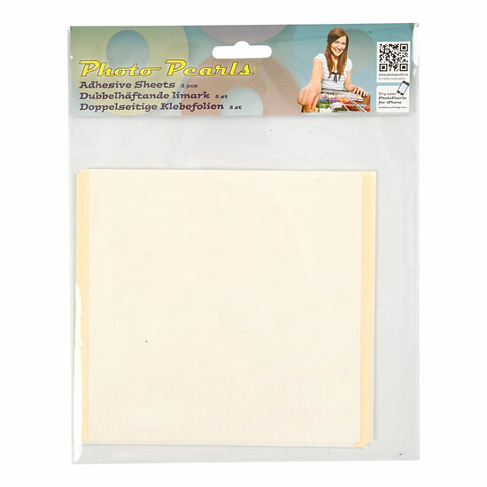 Foto Kralen Kleeffolie 15x15cm, 8 Vellen