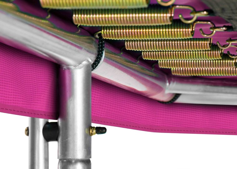 Trampoline Salta Combo - 305x214cm - Rechthoekig Roze