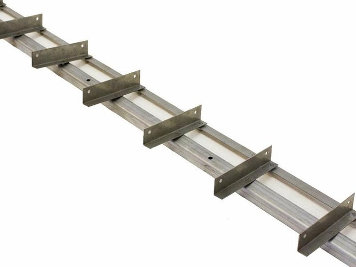 Flex Fence Draaibare Lamellen - 220cm [1,2mm] - RVS