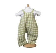 Overall +T-shirt groen 45cm