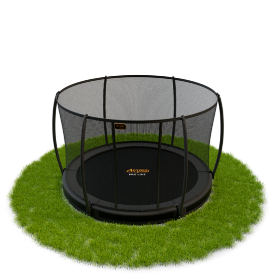 Avyna Trampoline InGround &Oslash;305 met veiligheidsnet | Grijs