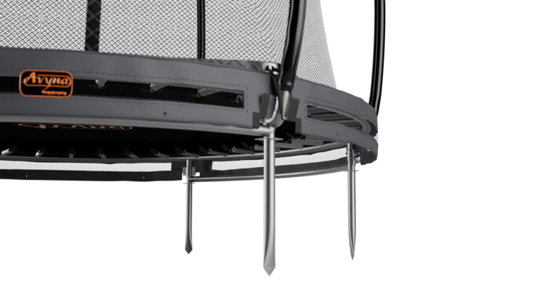 Avyna Trampoline InGround &Oslash;305 met veiligheidsnet | Grijs