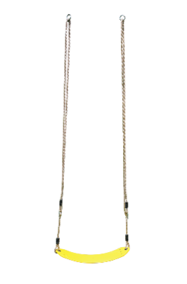 Schommelzitje flexibel Geel