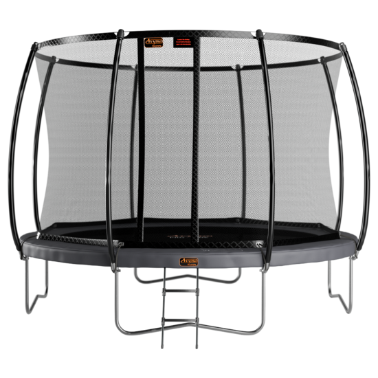 Avyna Trampoline Opbouw &Oslash;365 met veiligheidsnet &ndash; Grijs