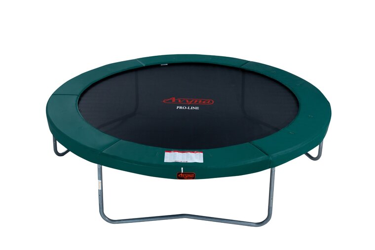 Avyna Trampoline Opbouw &Oslash;430 met veiligheidsnet &ndash; Groen