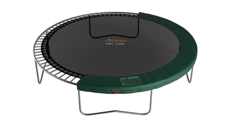 Avyna Trampoline Opbouw &Oslash;430 met veiligheidsnet &ndash; Groen