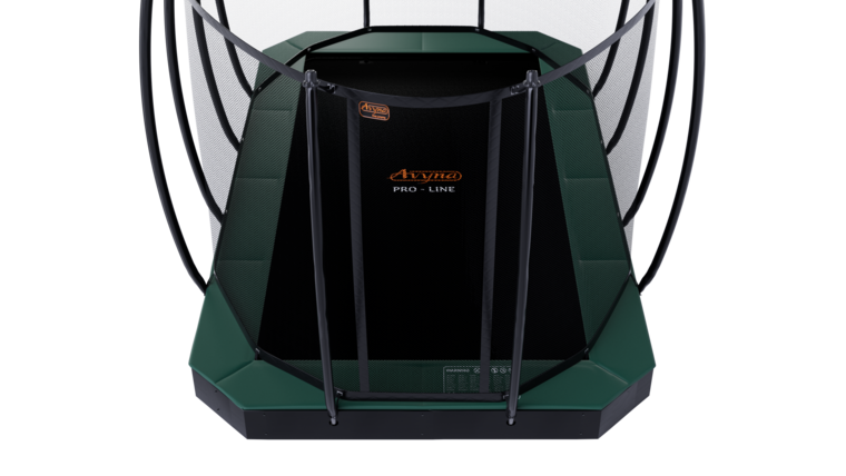 Avyna Trampoline FlatLevel 520x305 (352) met net | Groen