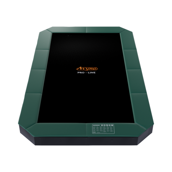 Avyna Trampoline FlatLevel 520x305 (352) met net | Groen