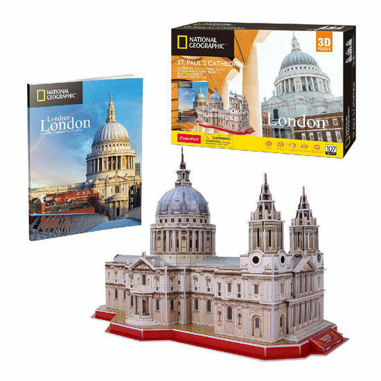 Cubic Fun 3D Puzzel National Geographic St. Paul Kathedraal