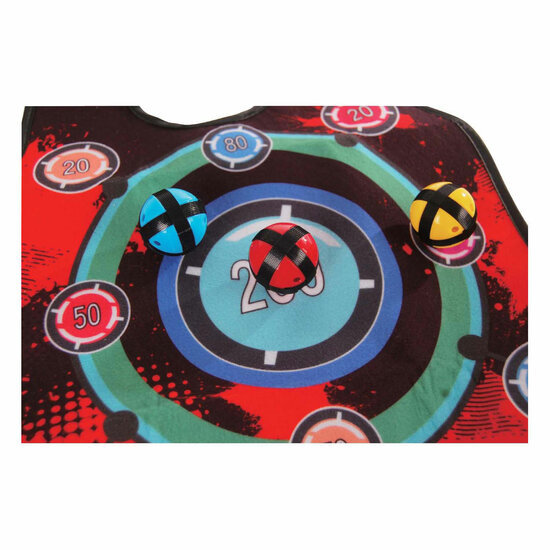 Gametime Klittenband Werpspel met 2 Vesten en 6 Ballen