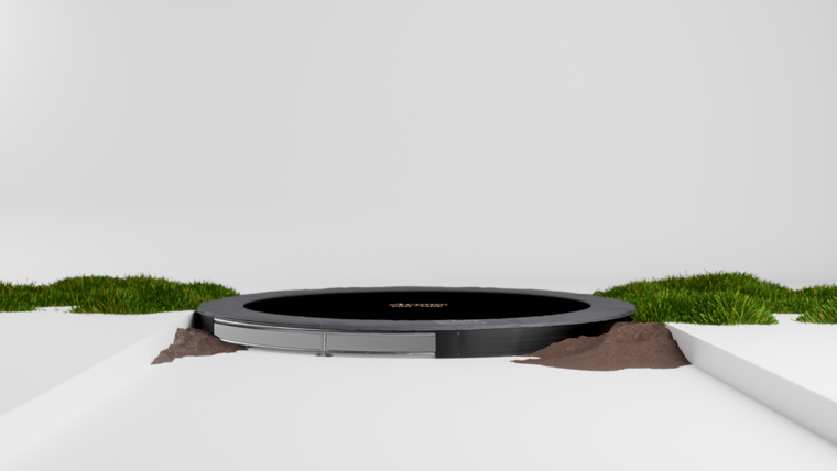 Avyna Trampoline FlatLevel &Oslash;305 | Grijs