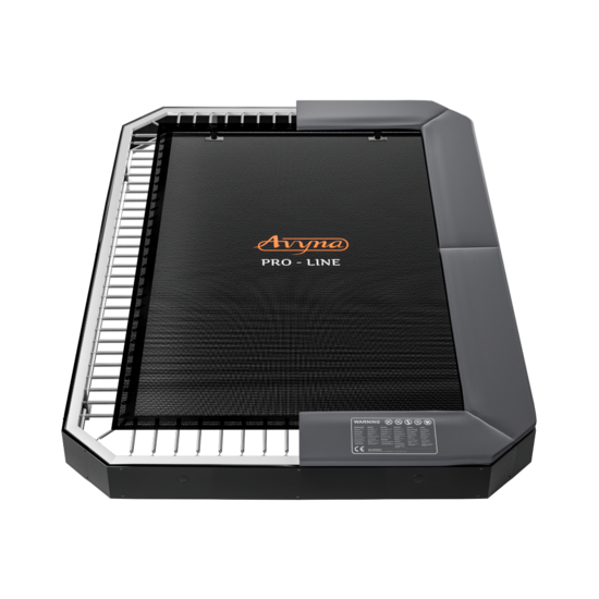 Avyna Trampoline FlatLevel 380x255 (238) met net | Grijs