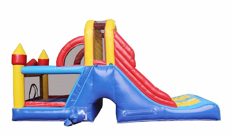Springkussen Double Mega Slide (pvc) &ndash; Avyna