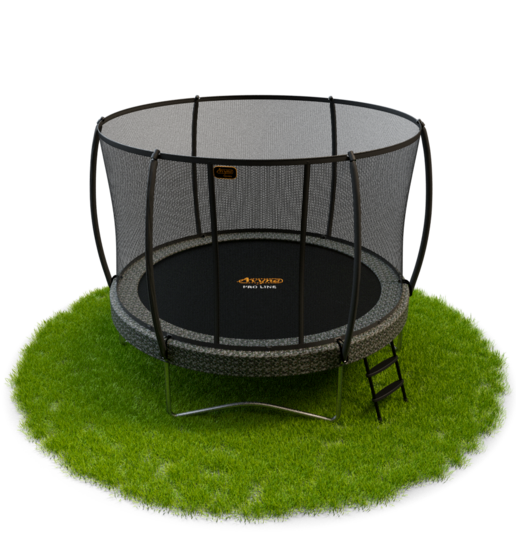 Avyna Trampoline Opbouw &Oslash;245 met veiligheidsnet | Camouflage