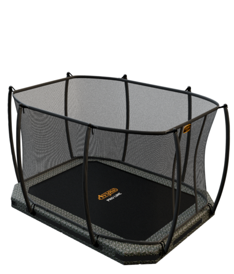 Avyna Trampoline InGround 380x255 (238) met net | Camouflage