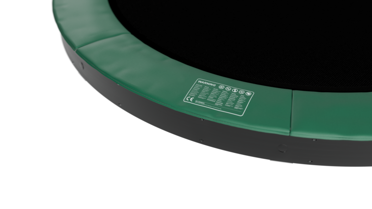 Avyna Trampoline FlatLevel &Oslash;365 | Groen