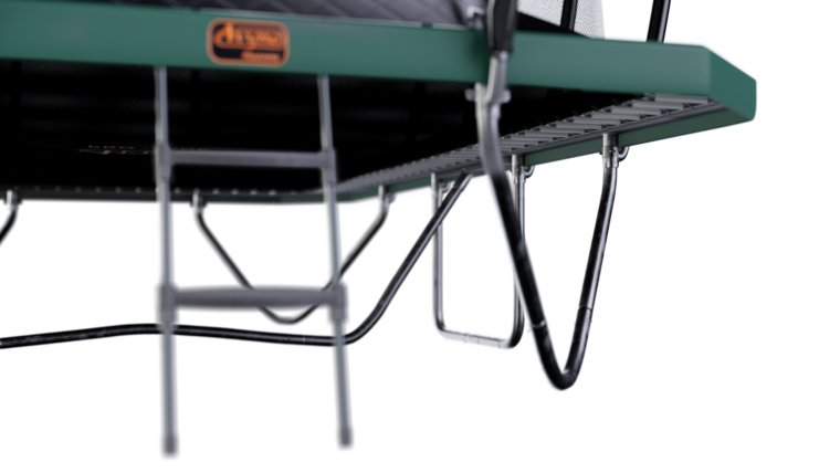 Avyna Trampoline Opbouw 520x305 (352) met net &ndash; Groen